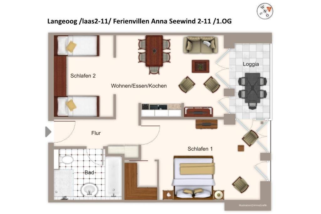 Apartmentvilla Anna See Apartmentvilla Anna See 2-11 랑에오그 외부 사진